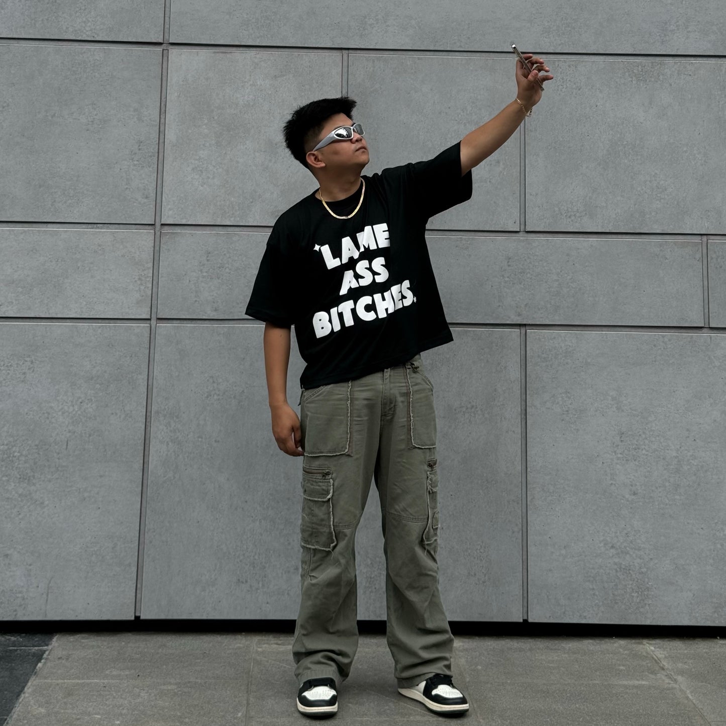 LAME ASS - Boxy Cropped Tee